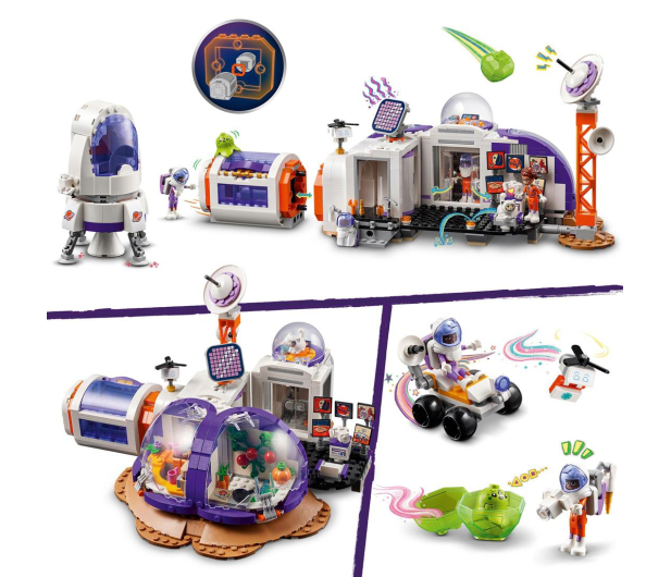 LEGO Friends 42605 Stacja kosmiczna i rakieta - 1202691 - zdjęcie 4